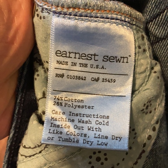 Earnest sewn flare bottom jeans size 28 - Picture 6 of 9